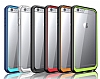 Dafoni Color Side iPhone 6 Plus / 6S Plus Kristal Mavi Klf - Resim: 6