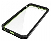 Dafoni Color Side iPhone 6 Plus / 6S Plus Kristal Yeil Klf - Resim: 1