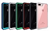 Dafoni Color Side iPhone 7 Plus / 8 Plus Kristal Siyah Klf - Resim: 3
