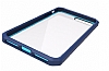 Dafoni Color Side iPhone 7 Plus / 8 Plus Kristal Mavi Klf - Resim: 1