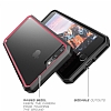 Dafoni Color Side iPhone 7 Plus / 8 Plus Kristal Pembe Klf - Resim: 5