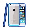 Dafoni Color Side iPhone SE / 5 / 5S Kristal Yeil Klf - Resim: 3