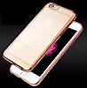 Dafoni Crystal Dream iPhone 6 / 6S Rose Gold Tal Kenarl Silikon Klf - Resim: 7