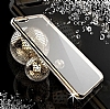 Dafoni Crystal Dream iPhone 6 / 6S Gold Tal Kenarl Silikon Klf - Resim: 5