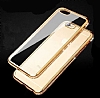 Dafoni Crystal Dream iPhone 6 / 6S Gold Tal Kenarl Silikon Klf - Resim: 8