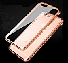 Dafoni Crystal Dream iPhone 6 / 6S Rose Gold Tal Kenarl Silikon Klf - Resim: 8