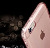 Dafoni Crystal Dream iPhone 6 Plus / 6S Plus Tal Gold Silikon Klf - Resim: 7