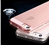 Dafoni Crystal Dream iPhone SE / 5 / 5S Tal Pembe Silikon Klf - Resim: 5