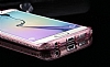 Dafoni Crystal Dream Samsung Galaxy S6 Edge Tal Pembe Silikon Klf - Resim: 10