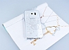 Dafoni Cyrstal Dream Samsung i9800 Galaxy S6 Butterfly Tal Kristal Klf - Resim: 2