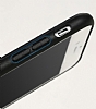 Dafoni Level Shield iPhone 7 Standl Ultra Koruma Dark Silver Klf - Resim: 4