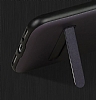 Dafoni Level Shield iPhone 7 Standl Ultra Koruma Dark Silver Klf - Resim: 3