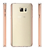 Dafoni Fit Hybrid Samsung Galaxy Note 5 Rose Gold Klf - Resim: 2