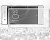 Dafoni Fit Hybrid Sony Xperia XA1 Siyah Kenarl effaf Klf - Resim: 6