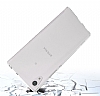 Dafoni Fit Hybrid Sony Xperia XA1 Ultra Yeil Kenarl effaf Klf - Resim: 5