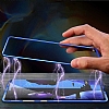 Dafoni Glass Guard Samsung Galaxy Note 10 Plus Metal Kenarl Cam Siyah Klf - Resim: 4