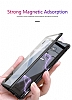 Dafoni Glass Guard Samsung Galaxy Note 9 Metal Kenarl Cam Silver Klf - Resim: 4