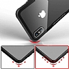 Dafoni Glass Shield iPhone 7 Plus / 8 Plus Siyah Silikon Kenarl Cam Klf - Resim: 8