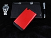Dafoni HTC Desire 816 Slim Power Ultra Koruma Krmz Klf - Resim: 2
