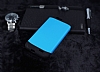Dafoni Huawei Ascend G7 Slim Power Ultra Koruma Mavi Klf - Resim: 1
