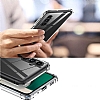 Dafoni Hummer Samsung Galaxy S23 FE Ultra Koruma Silikon Kenarl effaf Klf - Resim: 2