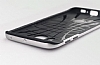 Dafoni iPaky Samsung Galaxy S6 Edge Ultra Koruma Silver Klf - Resim: 2