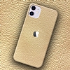 Dafoni Samsung Galaxy Note FE Bordo Deri Grnml Telefon Kaplama - Resim: 1