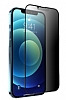 Dafoni iPhone 13 / 13 Pro Full Privacy Tempered Glass Premium Cam Ekran Koruyucu - Resim: 1