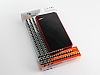 Eiroo iPhone 4 / 4S Karbon Fiber Krmz ereveli Metal Klf - Resim: 8