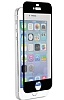 Dafoni iPhone SE / 5 / 5S / 5C n + Arka Tempered Glass Premium Dark Silver Cam Ekran Koruyucu - Resim: 5
