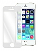 Eiroo iPhone SE / 5 / 5S Silver n+Arka Cam EKF ve Bumper ereve Klf - Resim: 4