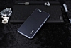 Dafoni iPhone 6 Plus / 6S Plus Metallic Thin Dark Silver Rubber Klf - Resim: 1