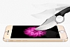 Dafoni iPhone 6 Plus / 6S Plus Tempered Glass Premium Silver n + Arka Metal Kavisli Ekran Koruyucu - Resim: 3
