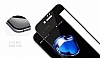 Dafoni iPhone 7 Plus / 8 Plus Full Tempered Glass Premium Beyaz Cam Ekran Koruyucu - Resim: 6