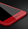 Dafoni iPhone 7 / 8 Full Tempered Glass Krmz Cam Ekran Koruyucu - Resim: 8
