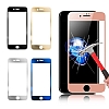 Dafoni iPhone 7 / 8 n + Arka Tempered Glass Ayna Gold Cam Ekran Koruyucu - Resim: 6