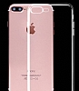 Dafoni iPhone 7 Plus / 8 Plus Kamera Korumal effaf Siyah Silikon Klf - Resim: 2