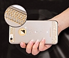 Dafoni Joyroom iPhone 6 / 6S Tal Gold Rubber Klf - Resim: 5