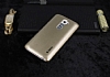Dafoni LG G2 Metallic Thin Gold Rubber Klf - Resim: 1