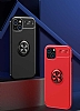 Eiroo Liquid Ring iPhone 13 Mini Siyah Silikon Klf - Resim: 9