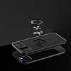 Eiroo Liquid Ring iPhone 13 Mini Krmz Silikon Klf - Resim: 4