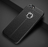 Dafoni Liquid Shield Premium iPhone 6 / 6S Siyah Silikon Klf - Resim: 1
