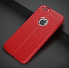 Dafoni Liquid Shield Premium iPhone 6 / 6S Krmz Silikon Klf - Resim: 9