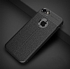 Dafoni Liquid Shield Premium iPhone 6 Plus / 6S Plus Siyah Silikon Klf - Resim: 1