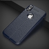 Dafoni Liquid Shield Premium iPhone X / XS Lacivert Silikon Klf - Resim: 5