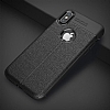 Dafoni Liquid Shield Premium iPhone X / XS Siyah Silikon Klf - Resim: 1