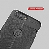 Dafoni Liquid Shield Premium OnePlus 5 Gri Silikon Klf - Resim: 5