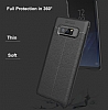 Dafoni Liquid Shield Premium Samsung Galaxy Note 8 Lacivert Silikon Klf - Resim: 4