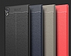 Dafoni Liquid Shield Premium Sony Xperia XA1 Ultra Lacivert Silikon Klf - Resim: 7