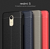Dafoni Liquid Shield Premium Xiaomi Redmi 5 Krmz Silikon Klf - Resim: 3